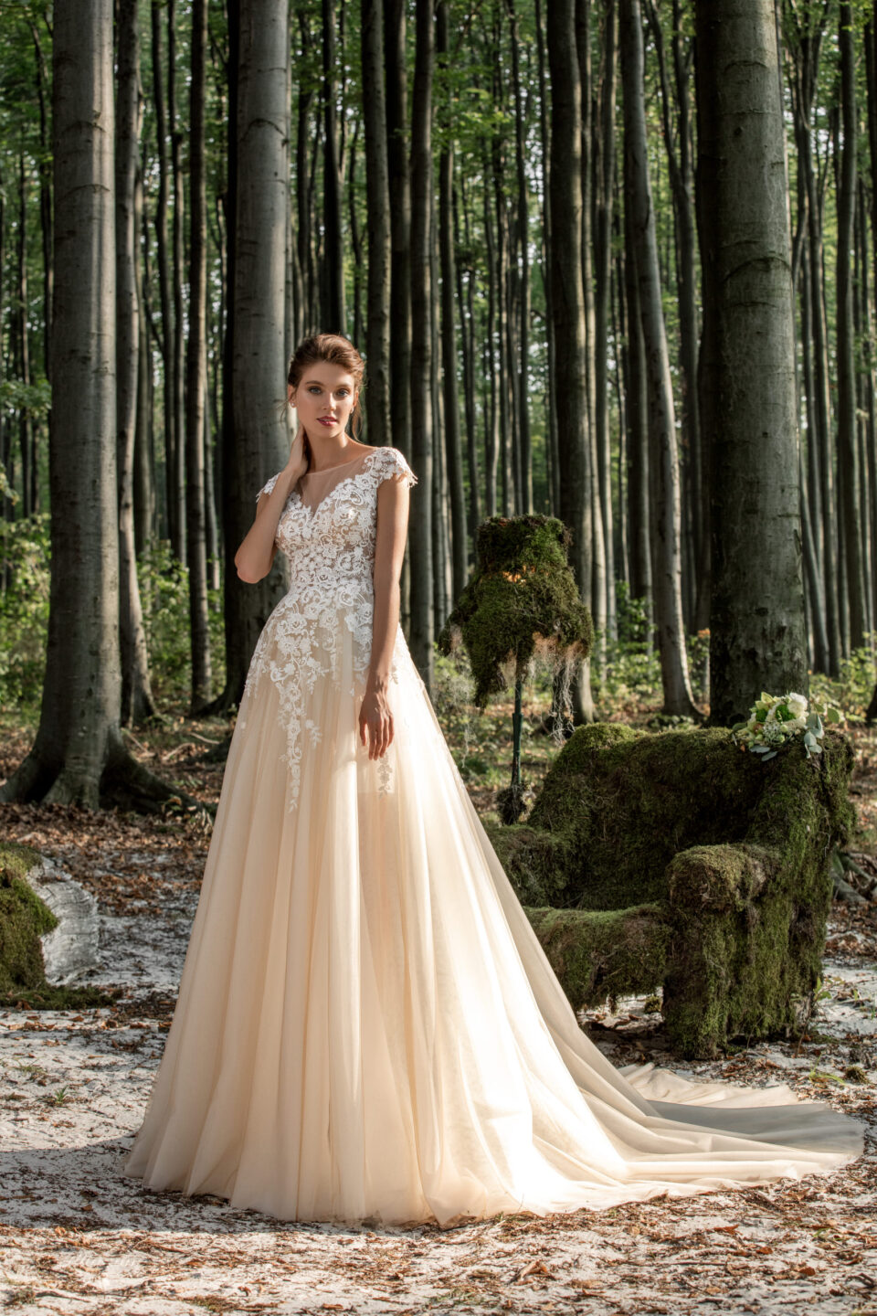 Весільна сукня WD17044 з колекції Forest Fairy — фото 1