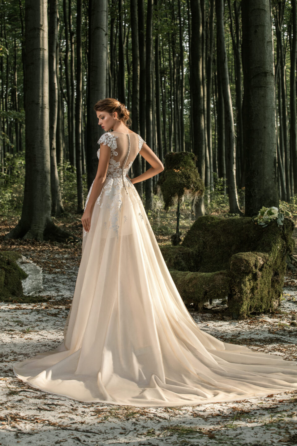 Весільна сукня WD17044 з колекції Forest Fairy — фото 2